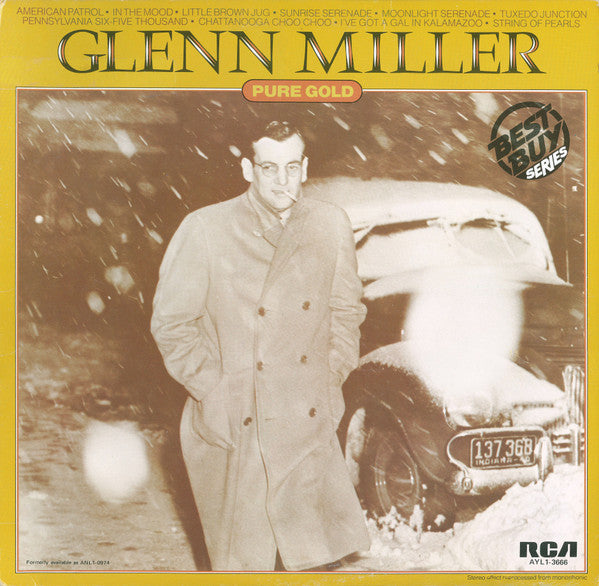 Glenn Miller : Pure Gold (LP, Comp, RE)