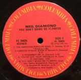 Neil Diamond : You Don't Bring Me Flowers (LP, Album)