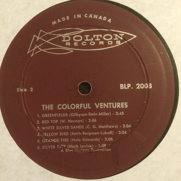 The Ventures : The Colorful Ventures (LP, Album, Mono)