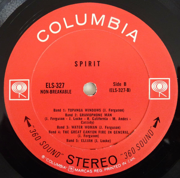 Spirit (8) : Spirit (LP, Album)