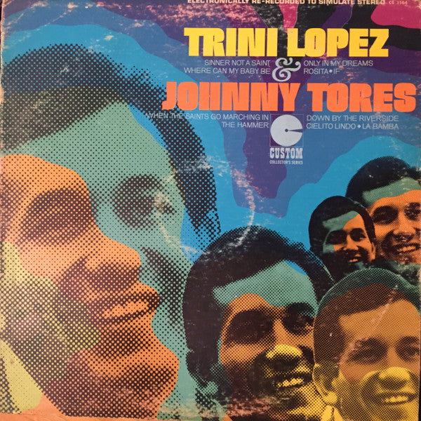 Trini Lopez & Johnny Tores : Trini Lopez & Johnny Tores (LP, Comp)