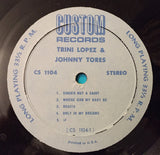 Trini Lopez & Johnny Tores : Trini Lopez & Johnny Tores (LP, Comp)