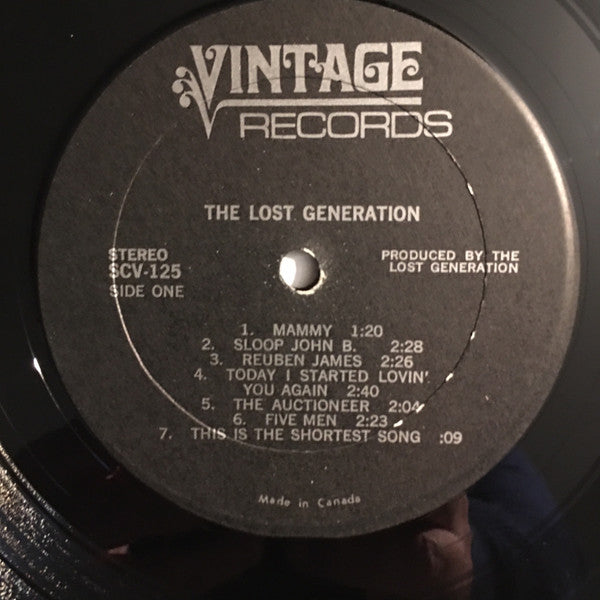 Lost Generation (12) : Lost Generation (LP)