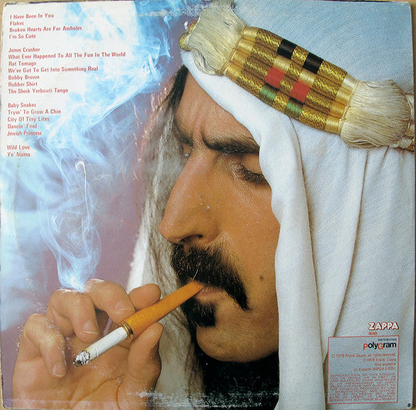 Frank Zappa : Sheik Yerbouti (2xLP, Album)