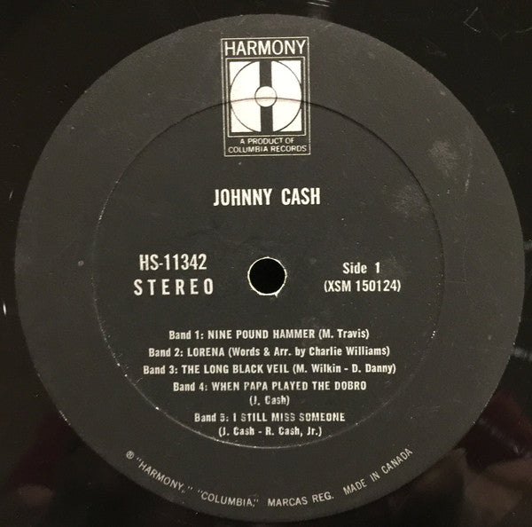 Johnny Cash : Johnny Cash (LP, Comp)