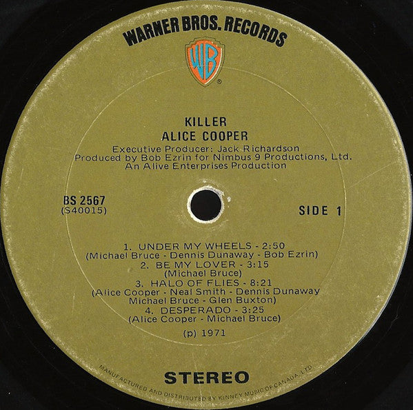 Alice Cooper : Killer (LP, Album)