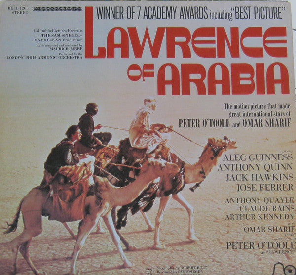 Jarre* : Lawrence Of Arabia (LP, Album)