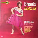Brenda Lee : Brenda, That's All (LP, Album, Mono)
